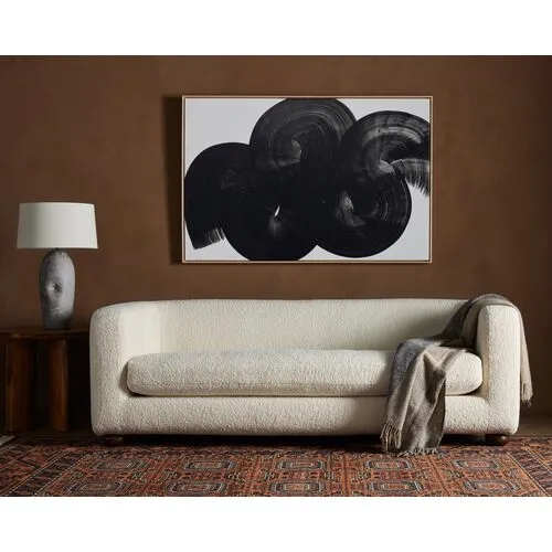 Amy 84" Sofa - Sheepskin