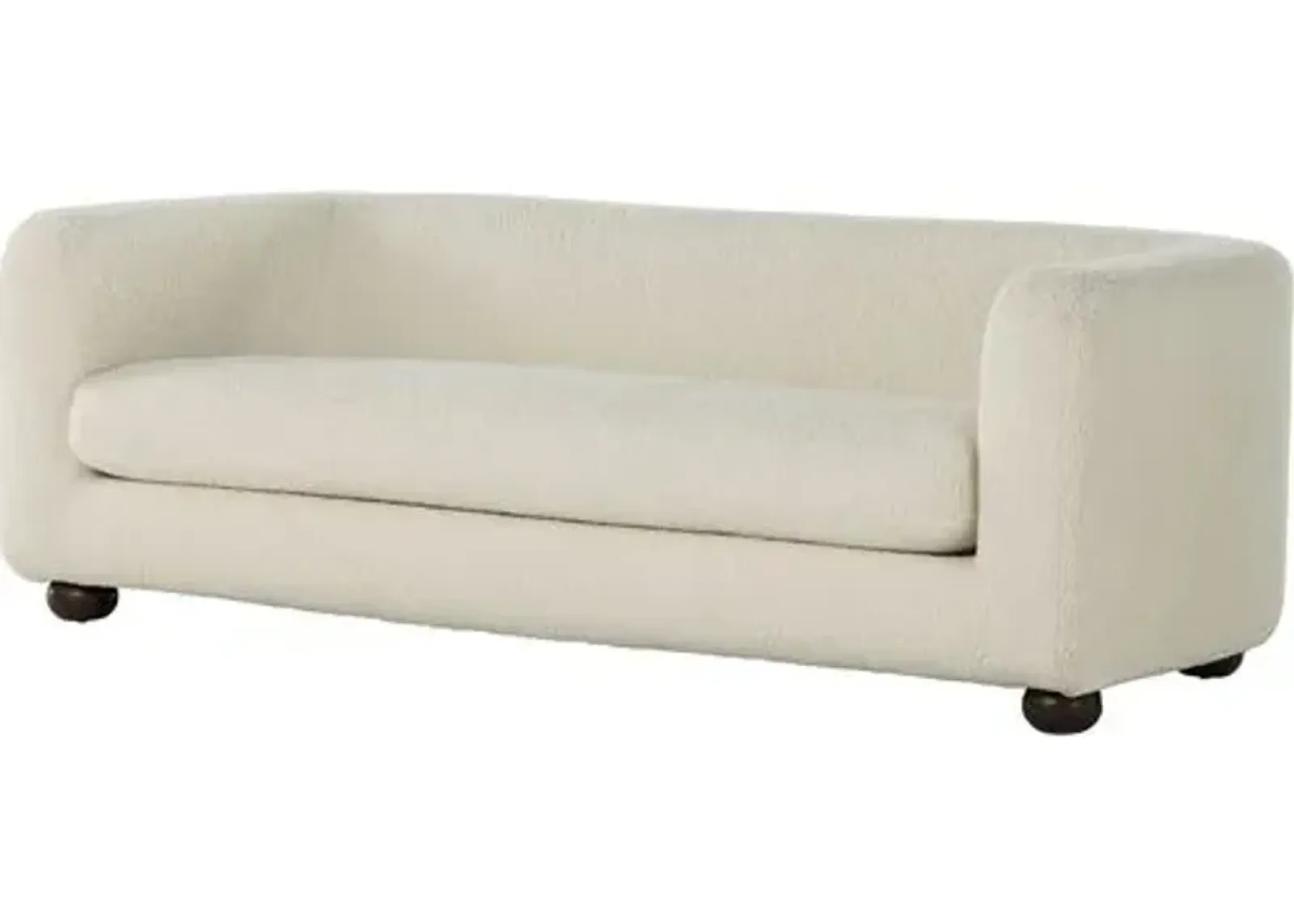 Amy 84" Sofa - Sheepskin