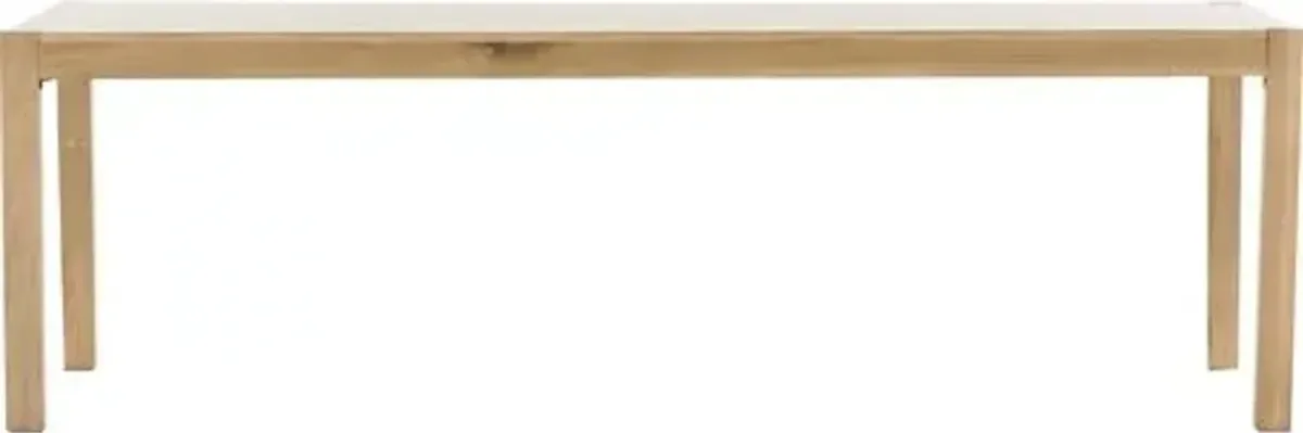 Braxton 96" Parson Dining Table - Natural Wash