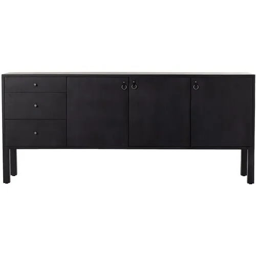 Braxton Sideboard - Black Wash