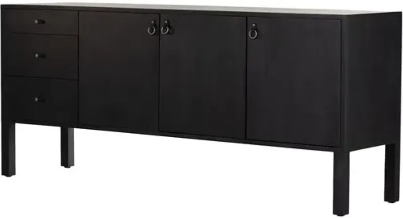 Braxton Sideboard - Black Wash