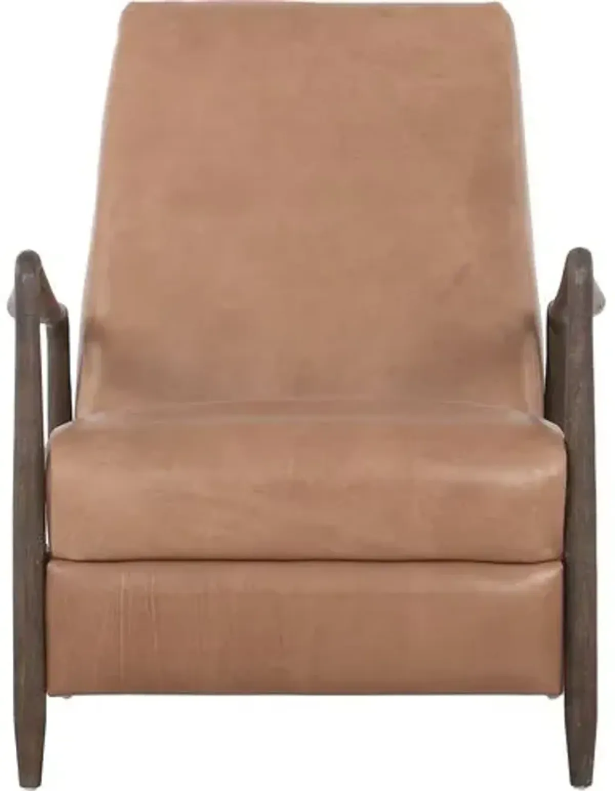 Carter Leather Recliner - Dakota Warm Taupe - Brown