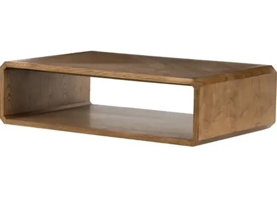 Loren Coffee Table - Brown