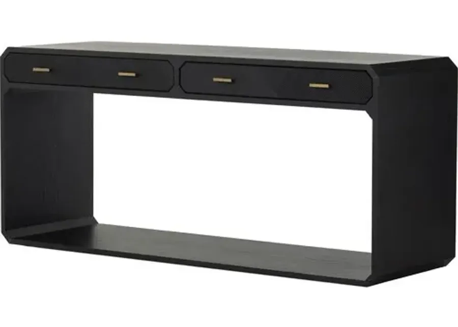 Loren Console Table - Black