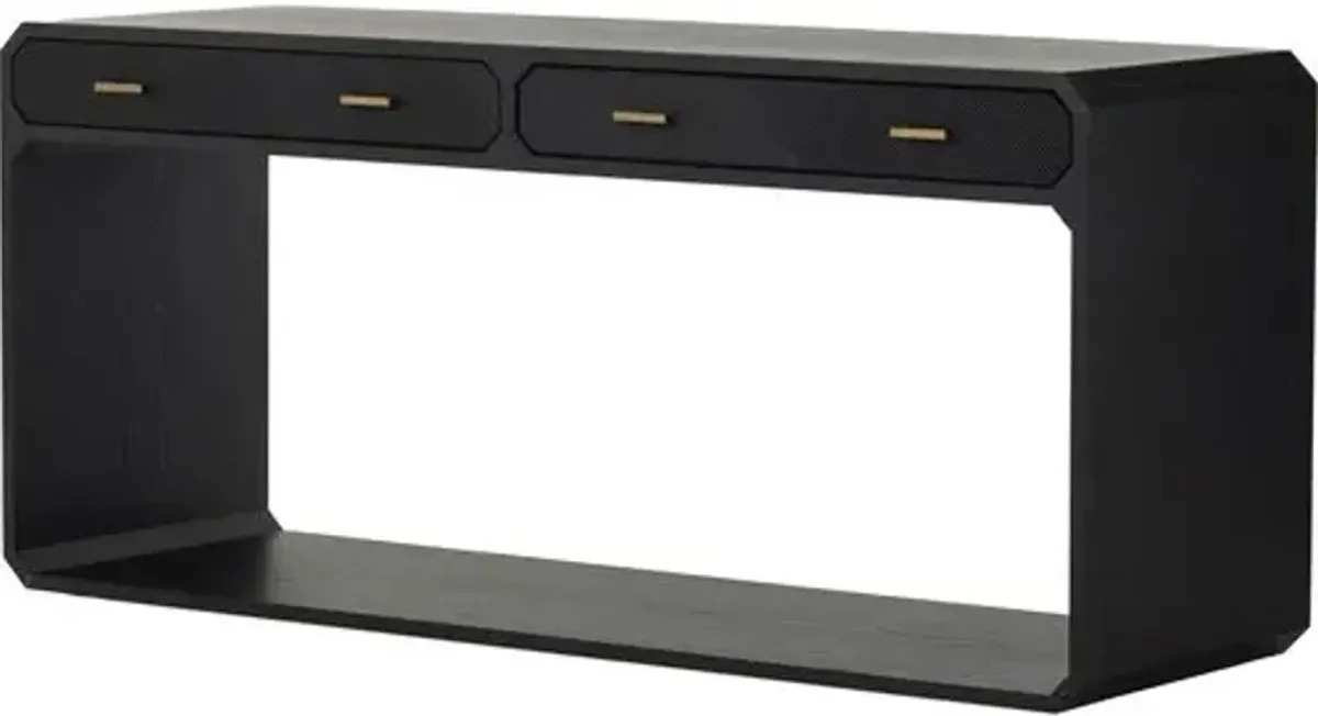 Loren Console Table - Black