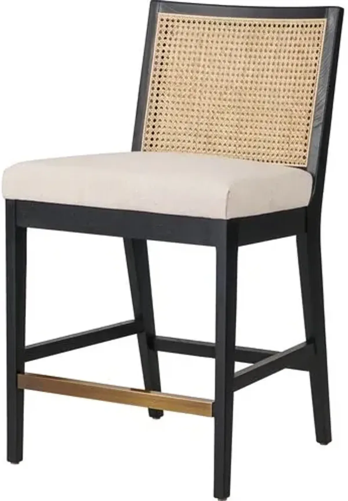 Aimee Cane Armless Counter Stool