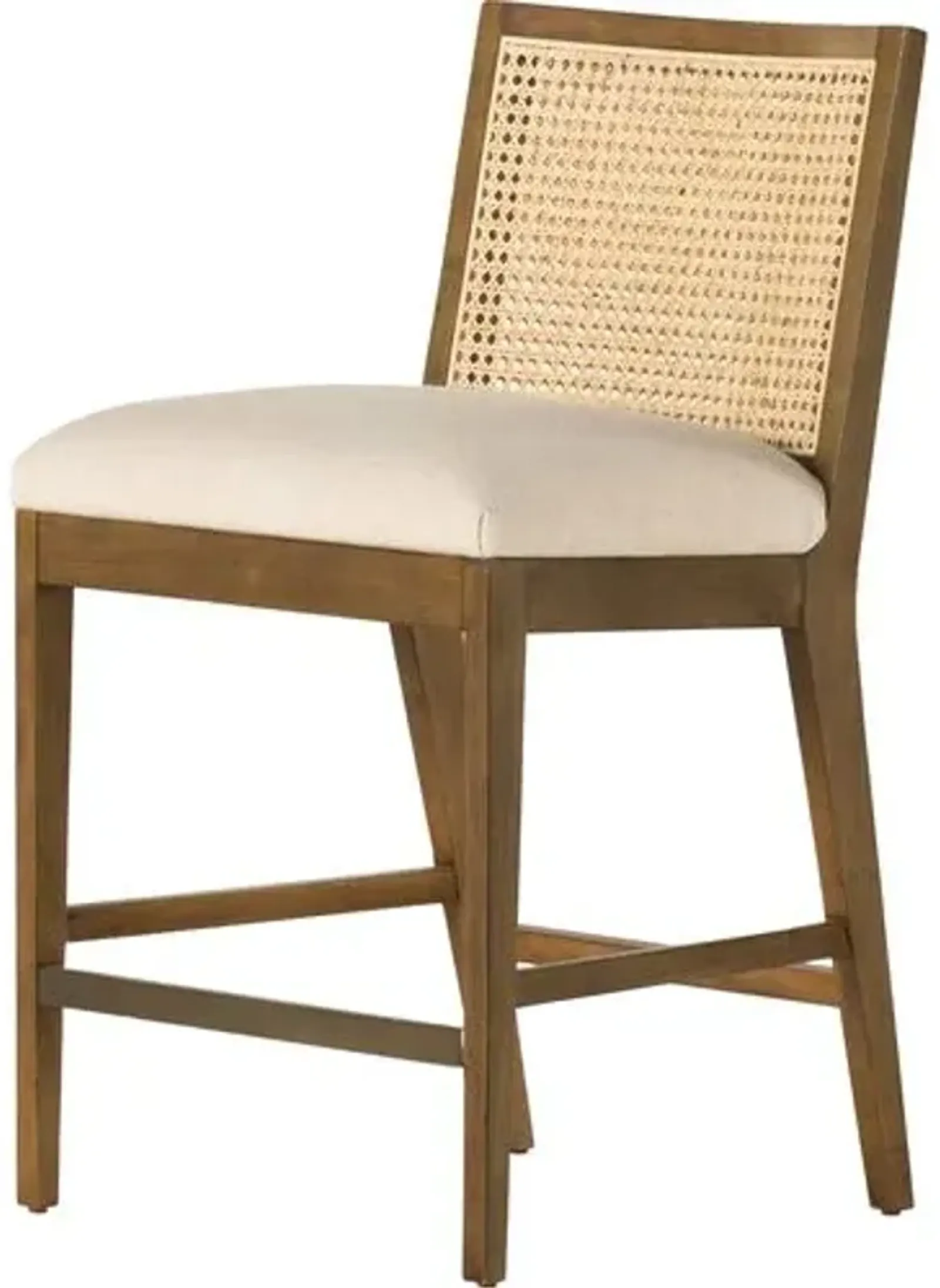 Aimee Cane Armless Counter Stool