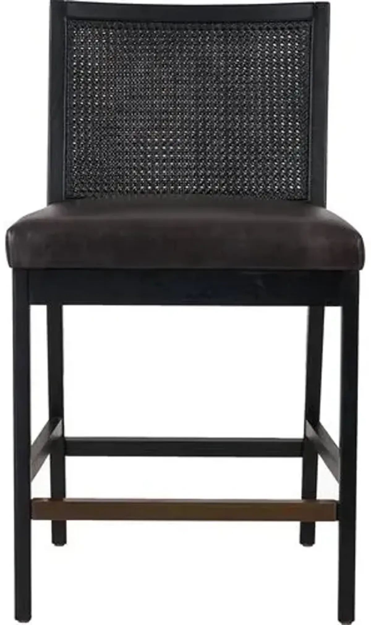 Aimee Cane Armless Counter Stool