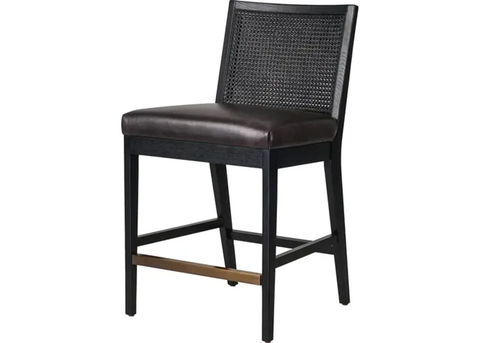 Aimee Cane Armless Counter Stool