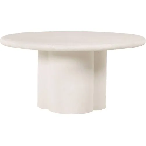 Skye Outdoor 60" Round Dining Table - Concrete