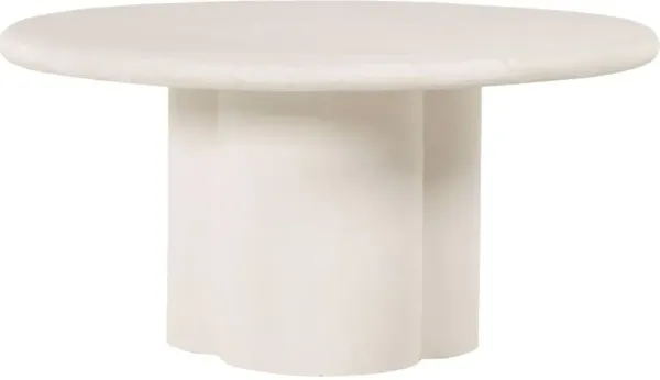 Skye Outdoor 60" Round Dining Table, Concrete