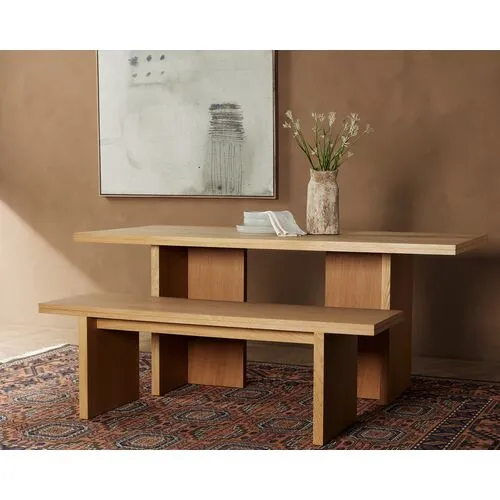 Riley Dining Table - Natural Oak