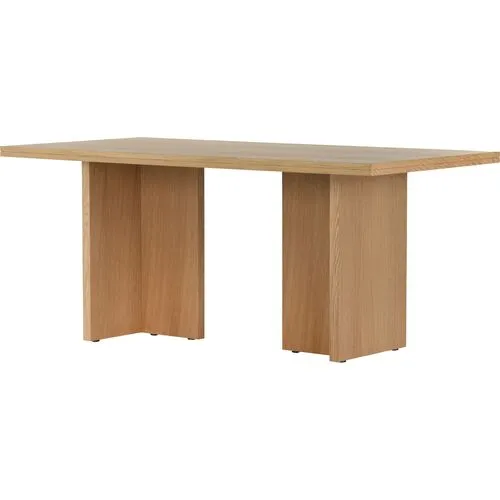 Riley Dining Table - Natural Oak