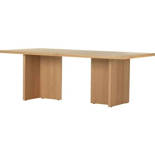 Riley Dining Table - Natural Oak