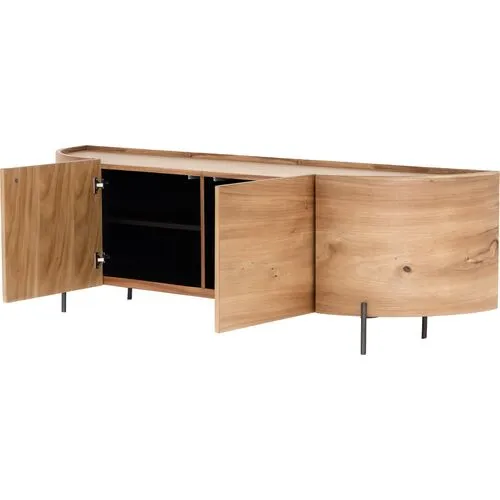 Bryn Media Console - Brown