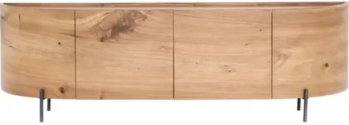 Bryn Guancaste Media Console - Brown