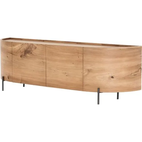 Bryn Media Console - Brown