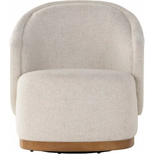 Martina Swivel Chair - Omari Natural Performance