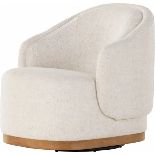 Martina Swivel Chair - Omari Natural Performance