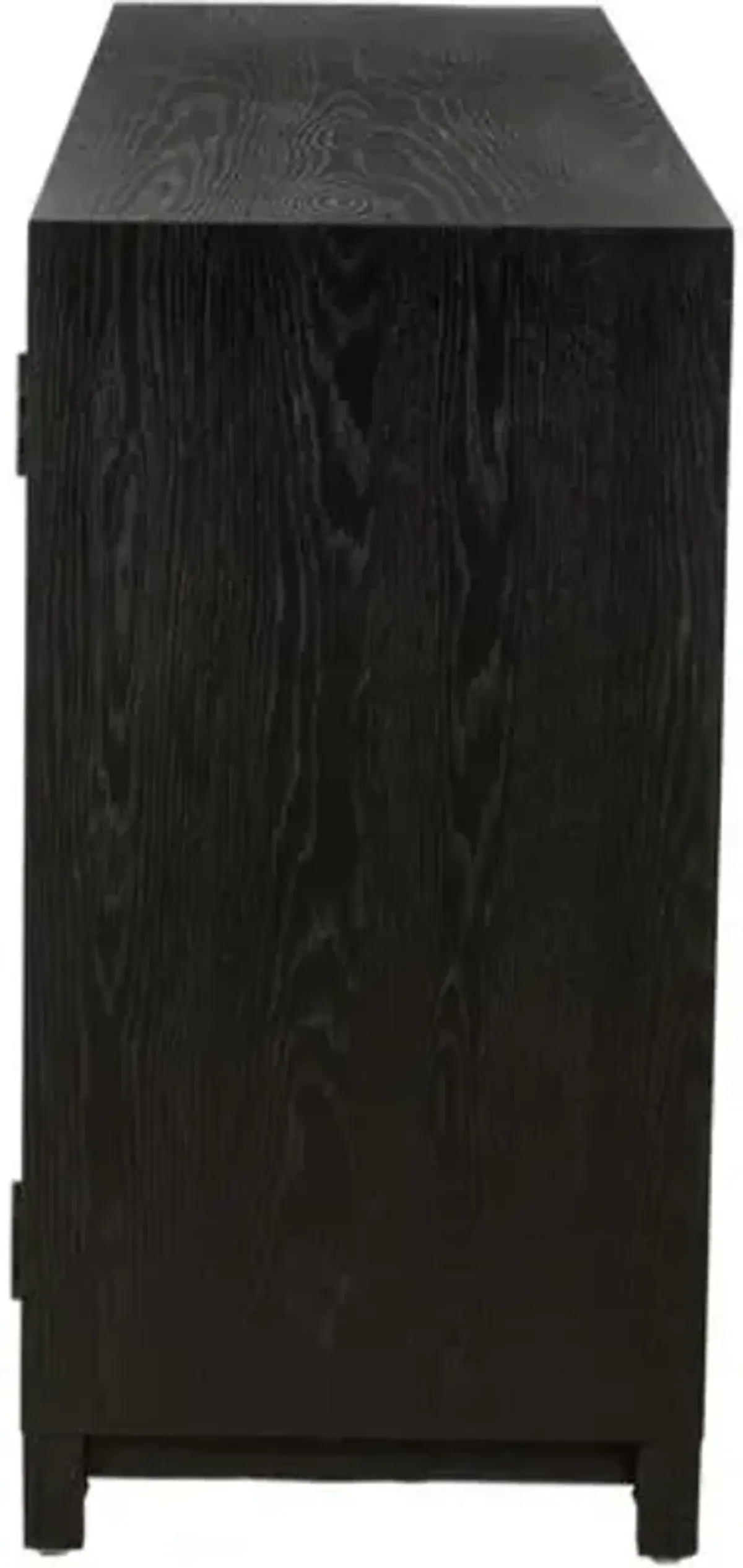 Laila Large Sideboard - Drifted Matte Black