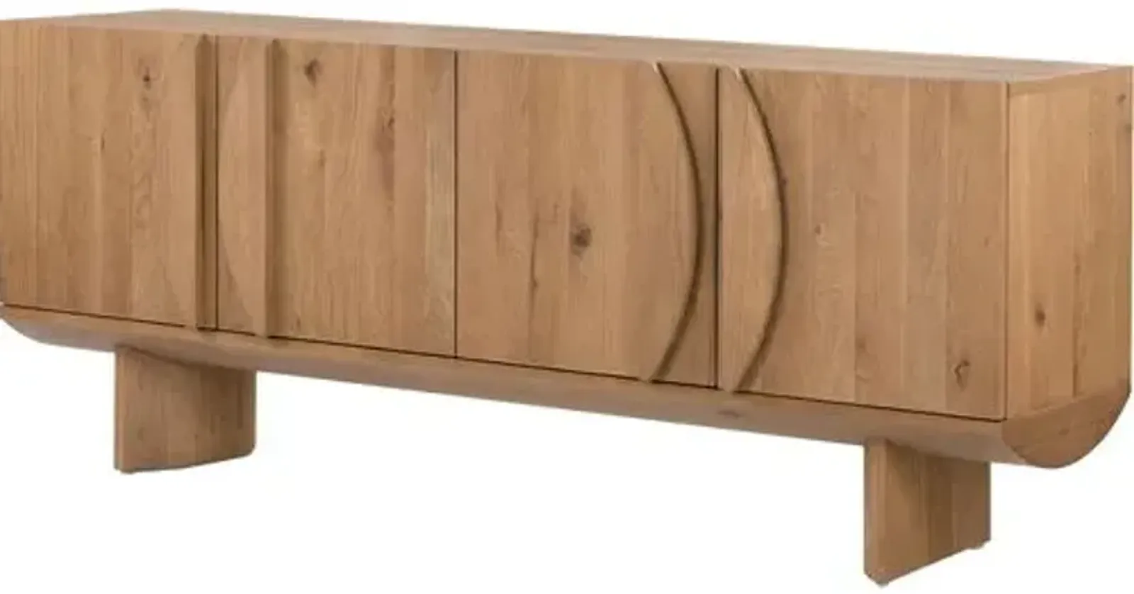 Bradford 80" Sideboard - Dusted Oak - Brown