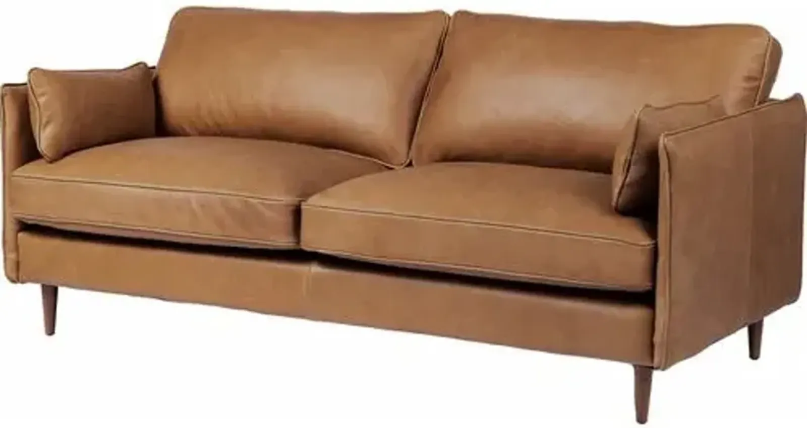 Dorit 76" Sofa - Palermo Cognac Leather