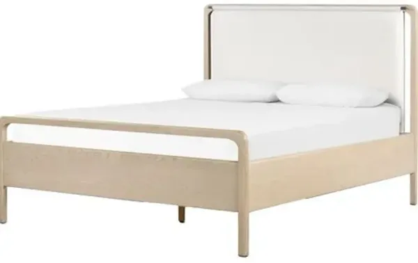 Jeremiah Boucle Bed - Brown