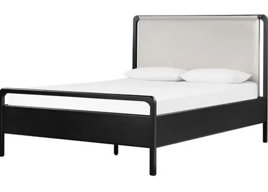 Brixton Boucle Bed - Black