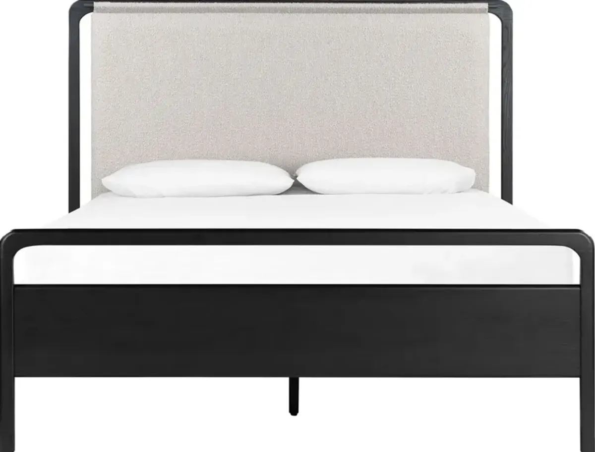 Jeremiah Boucle Bed