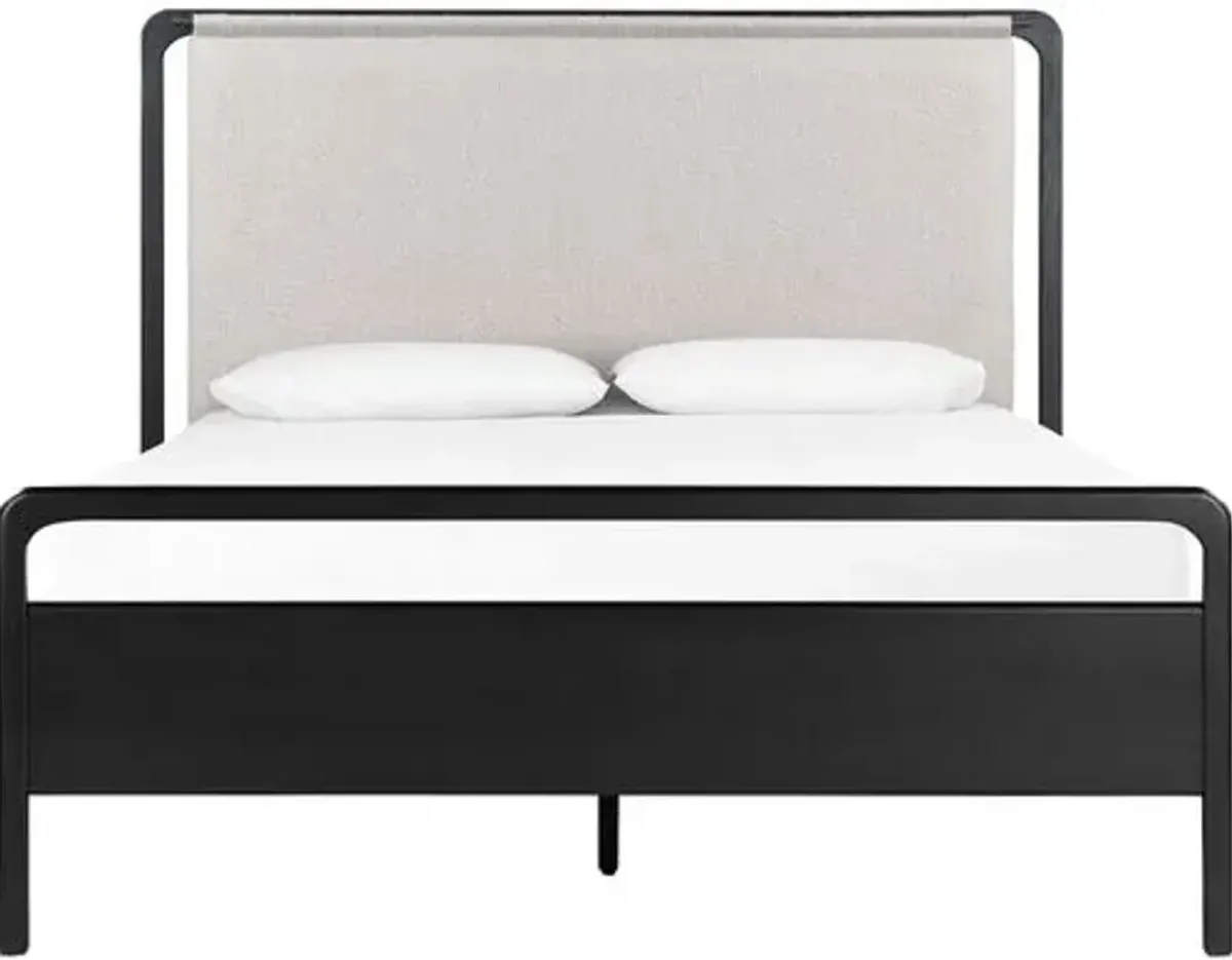 Brixton Boucle Bed - Black