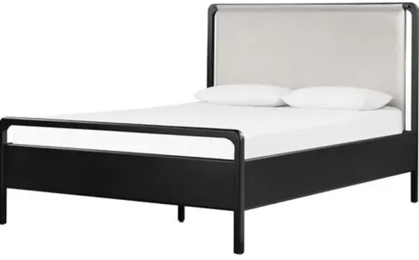 Jeremiah Boucle Bed - Black