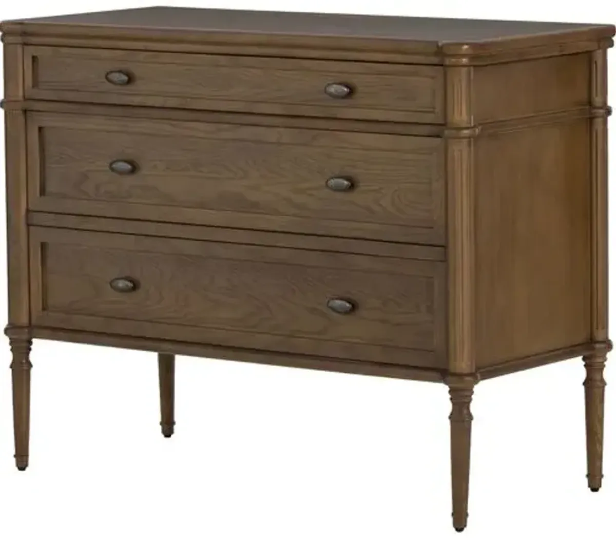 Tonia 3-Drawer Bedroom Chest - Brown