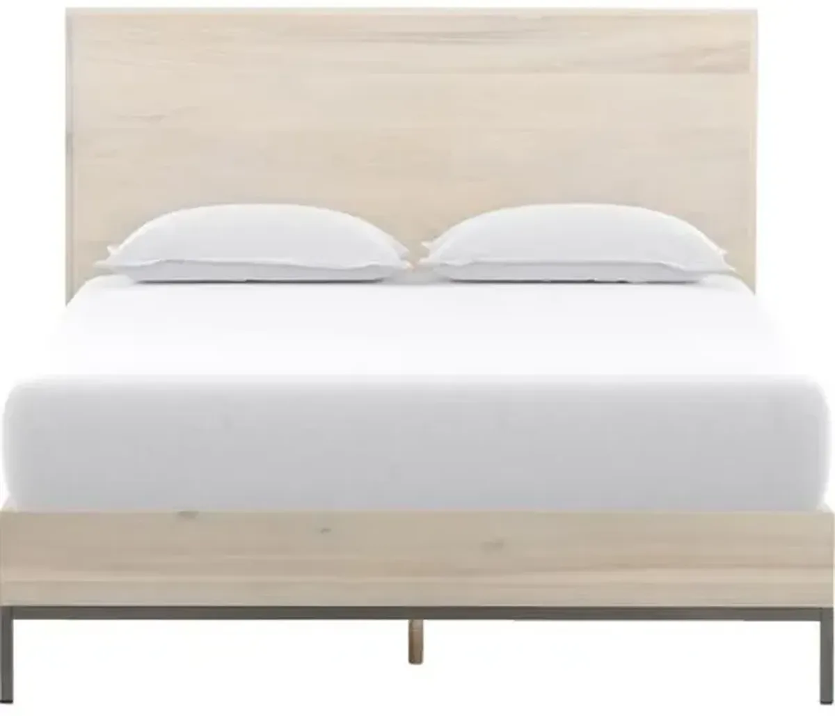 Justina Bed - Dove Poplar - Beige