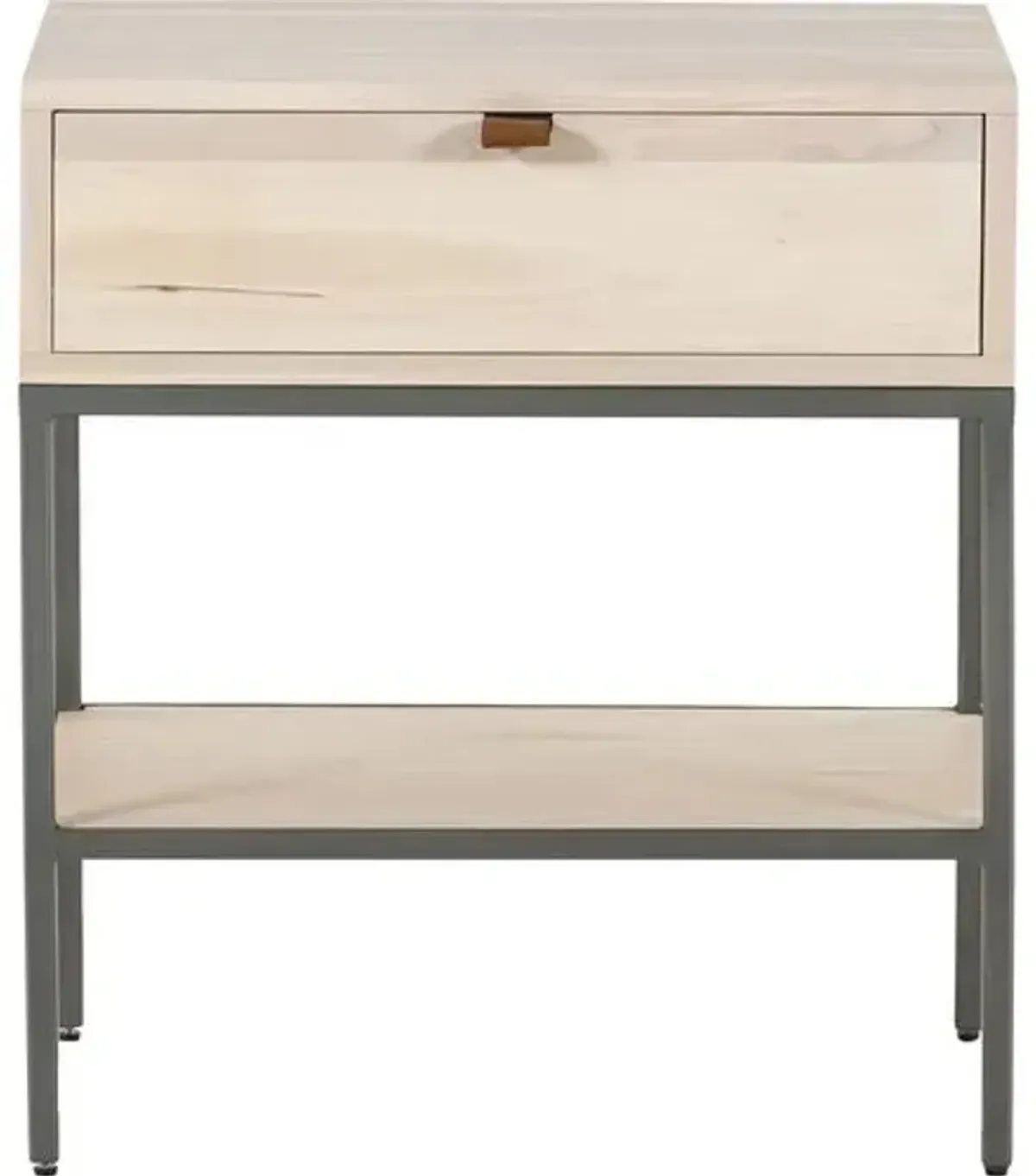 Justina Nightstand - Dove Poplar