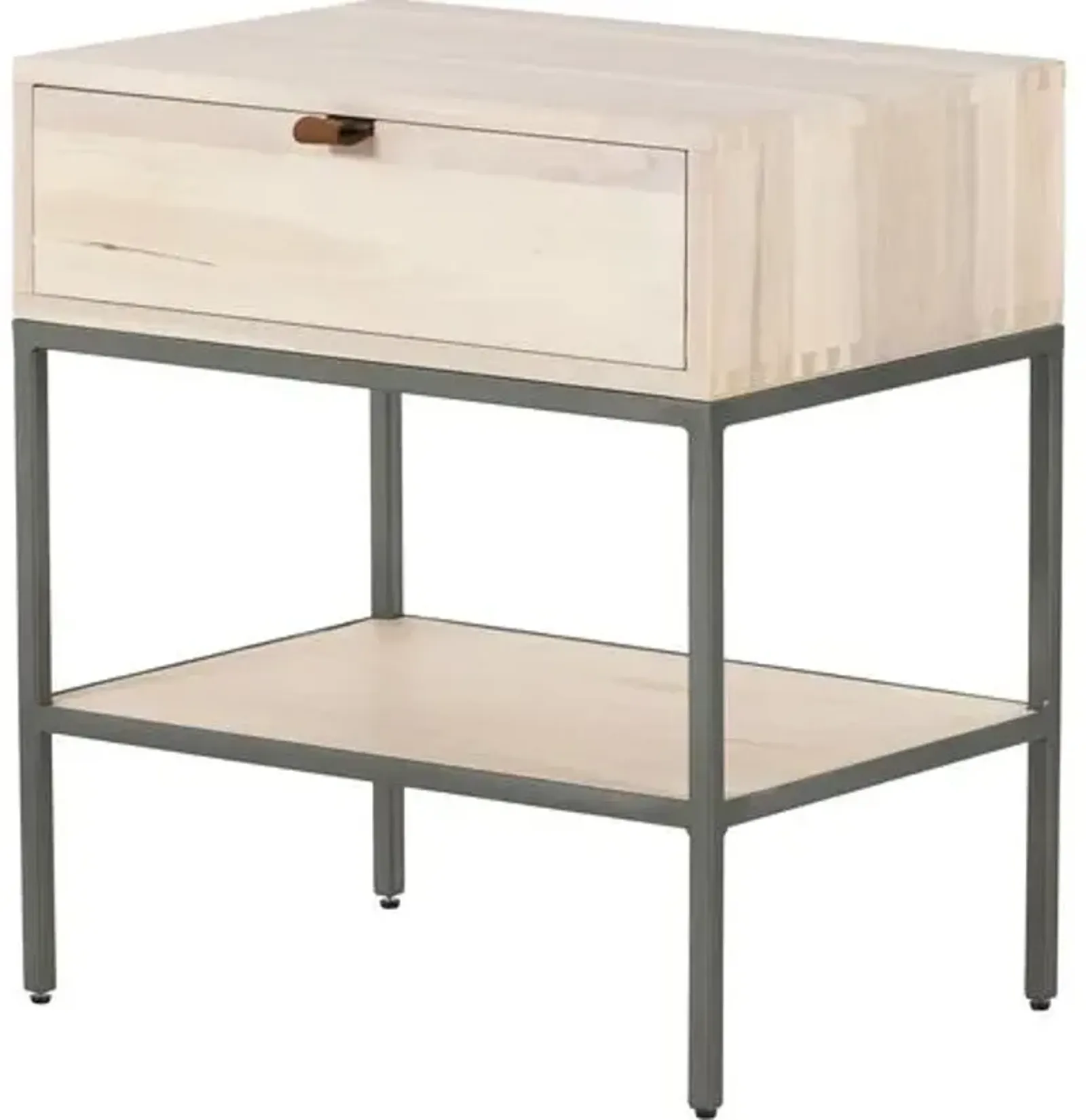 Justina Nightstand - Dove Poplar