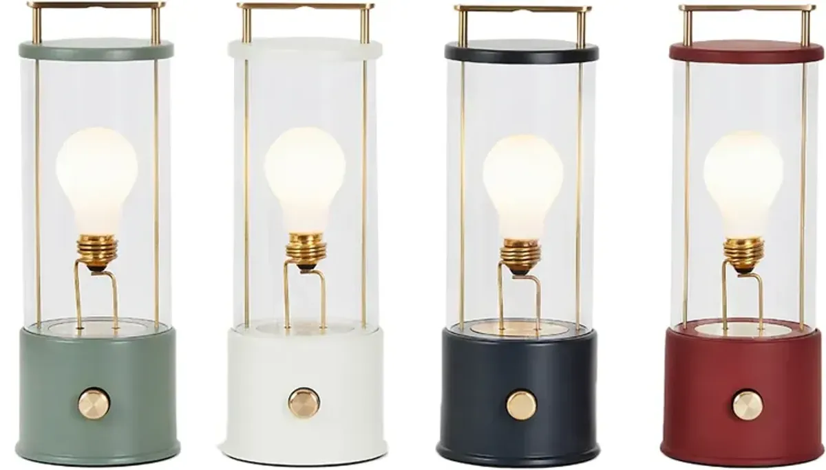 Muse Portable Indoor/Outdoor Lantern, Pomona Red