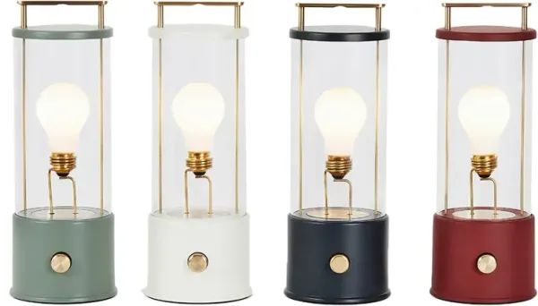 Muse Portable Indoor/Outdoor Lantern, Pomona Red