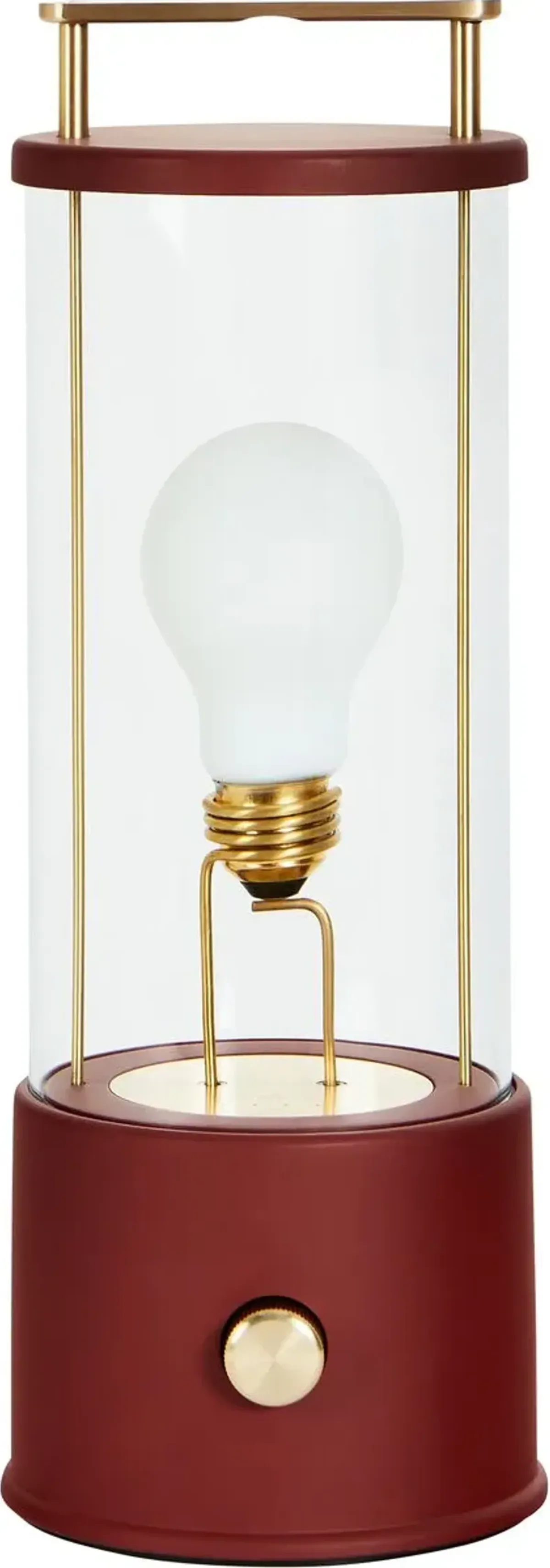 Muse Portable Indoor/Outdoor Lantern, Pomona Red