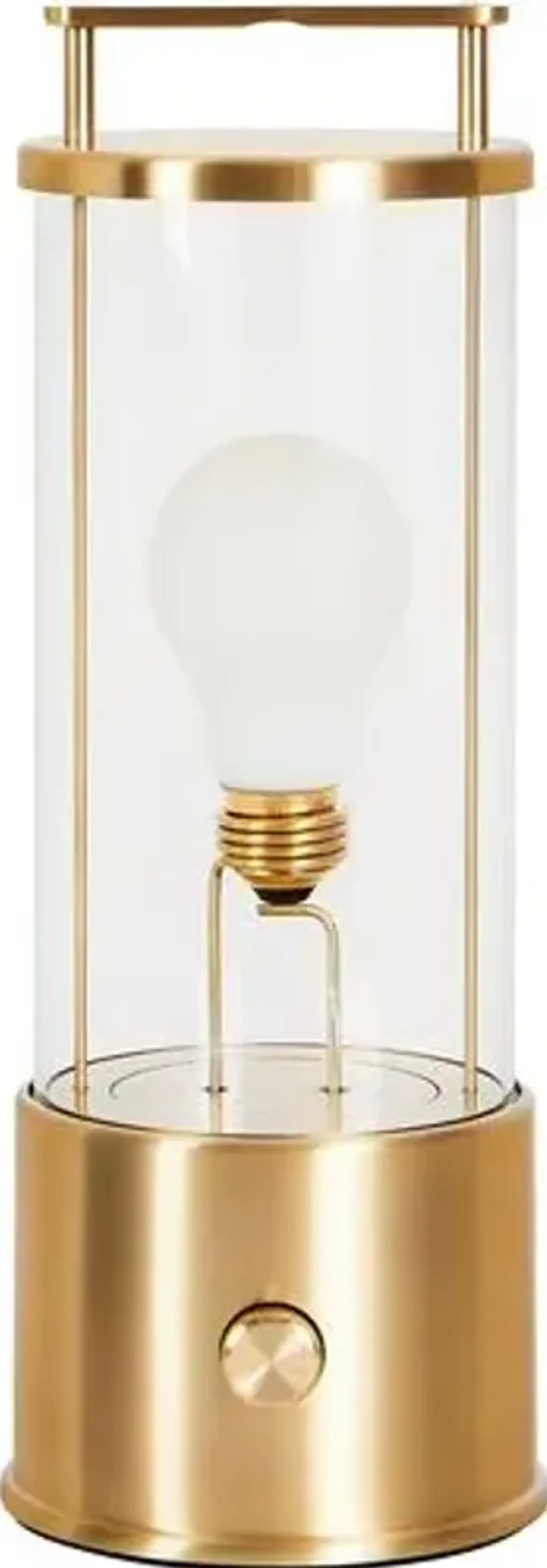 Muse Portable Indoor/Outdoor Lantern - Brass - Tala Lighting - Gold