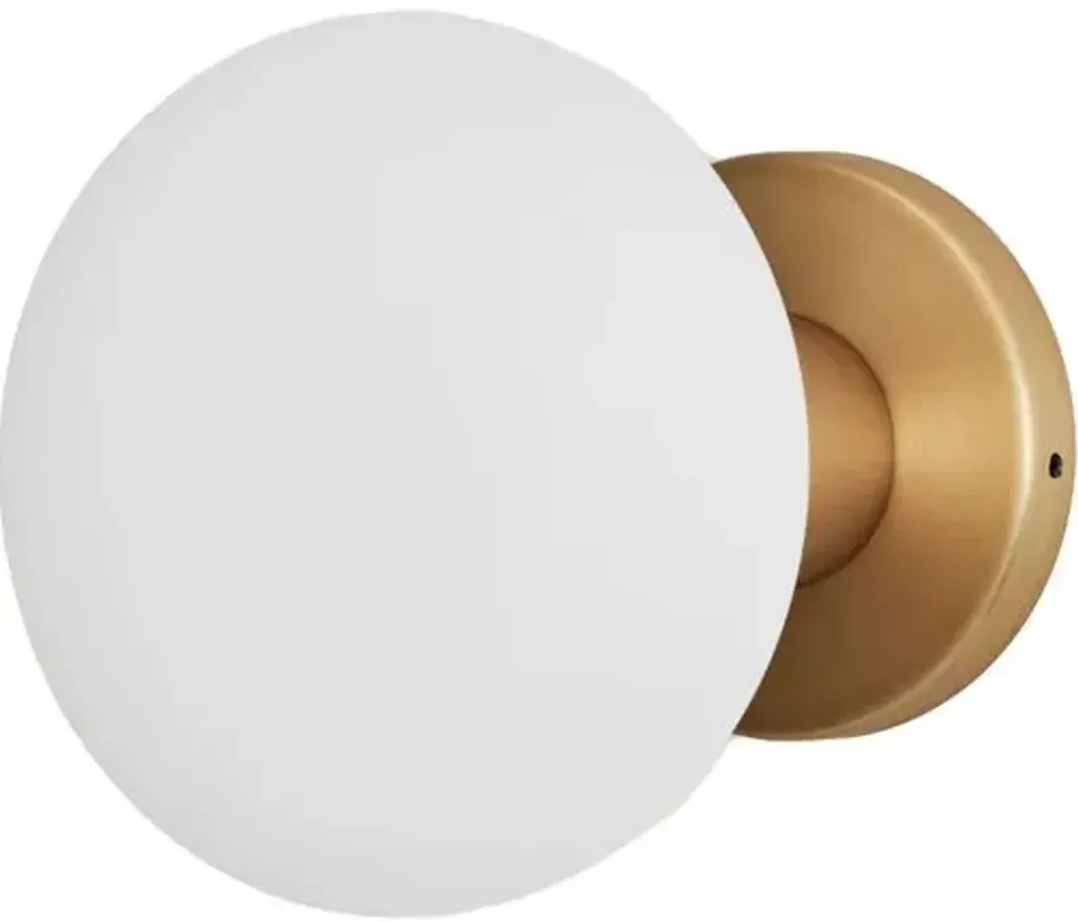 Lochan Wall Sconce - Brass - Tala Lighting - Gold