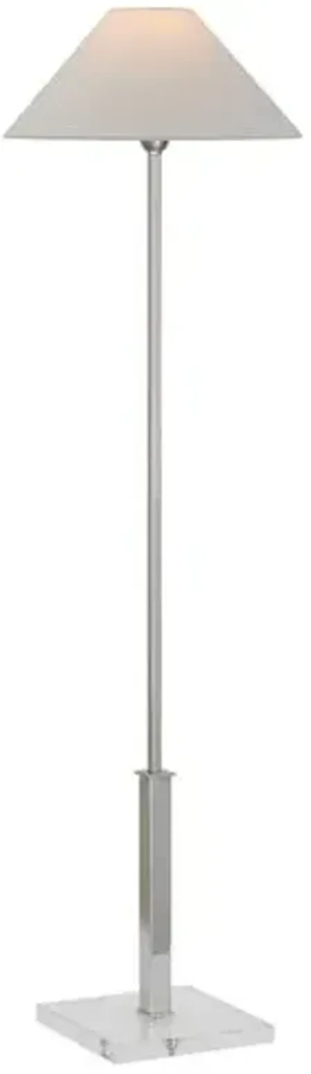 Visual Comfort - Asher Floor Lamp - Polished Nickel