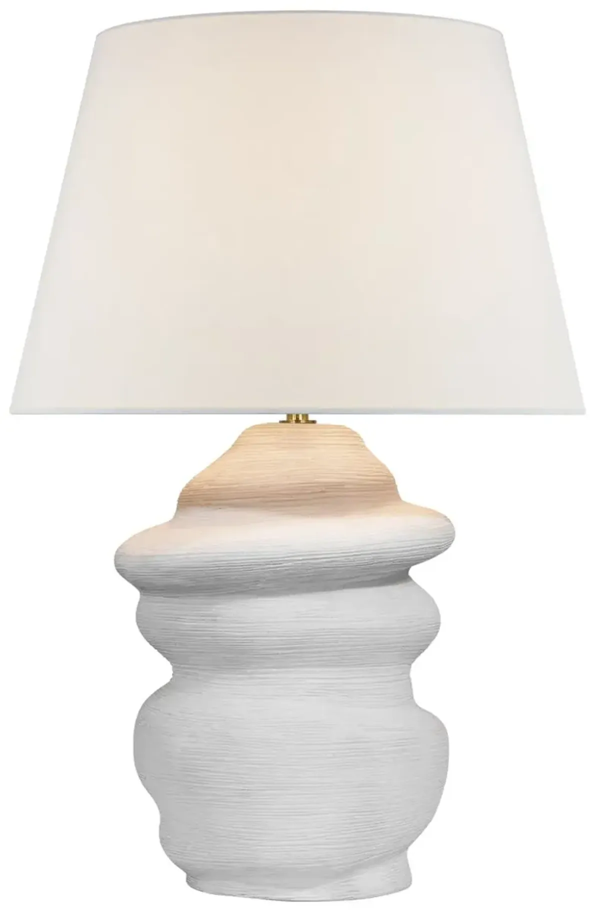 Visual Comfort - Bingley Medium Organic Table Lamp - Sandy White