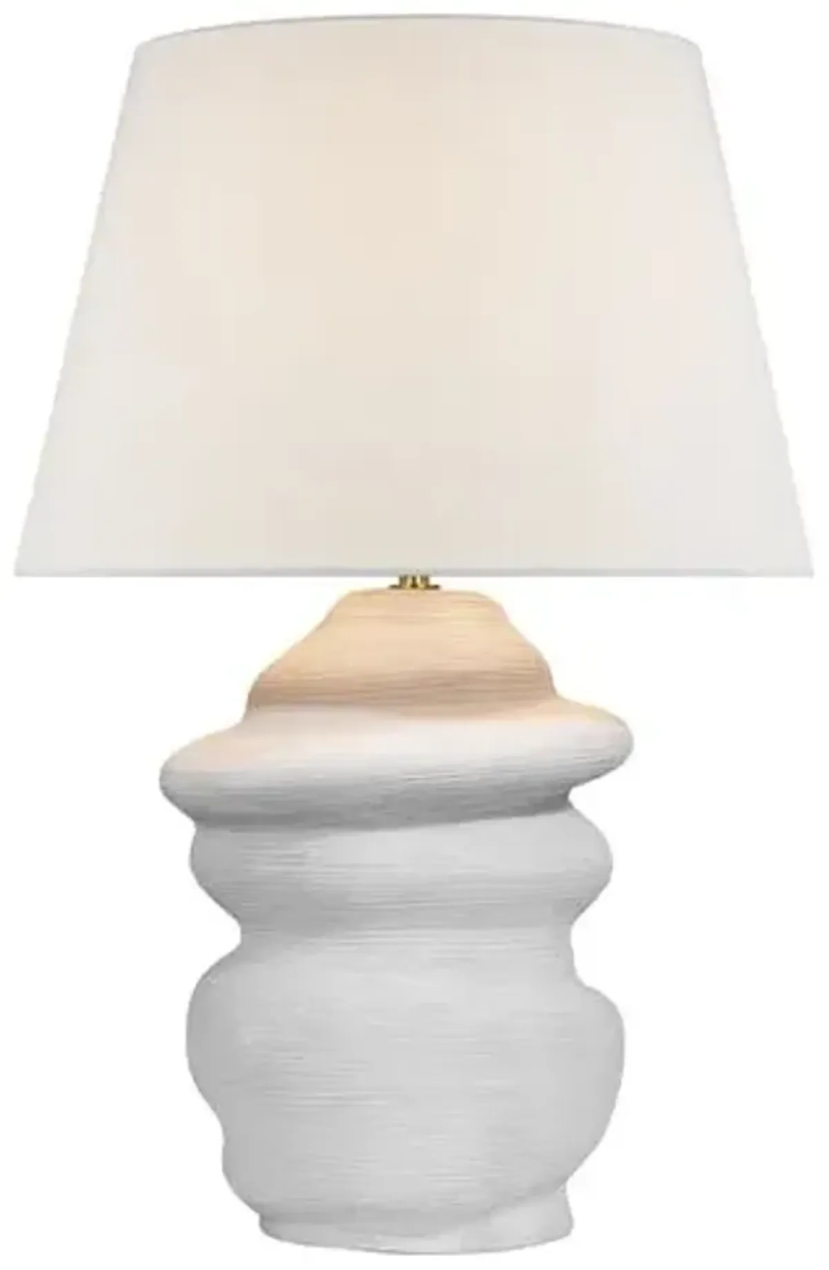 Visual Comfort - Bingley Medium Organic Table Lamp - Sandy White