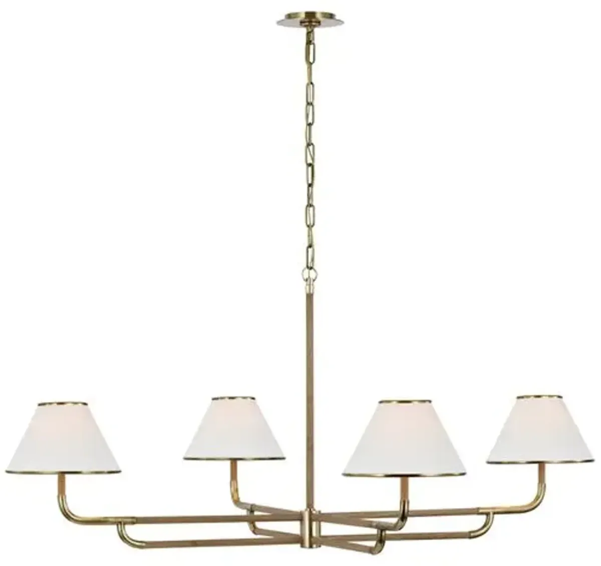 Visual Comfort - Rigby Grande Chandelier - Gold