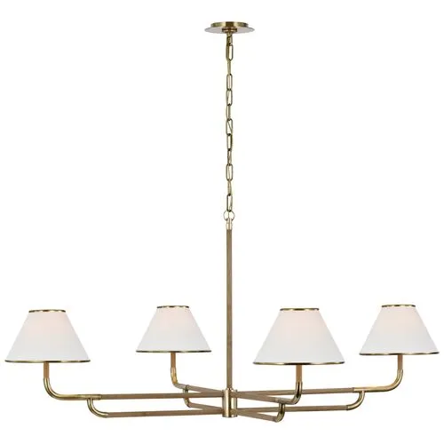 Visual Comfort - Rigby Grande Chandelier - Gold