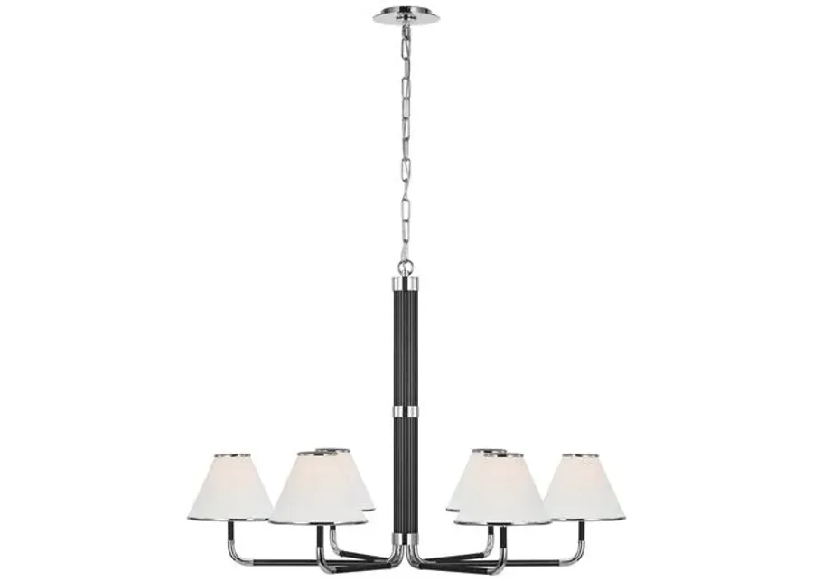 Visual Comfort - Rigby XL Chandelier - Silver