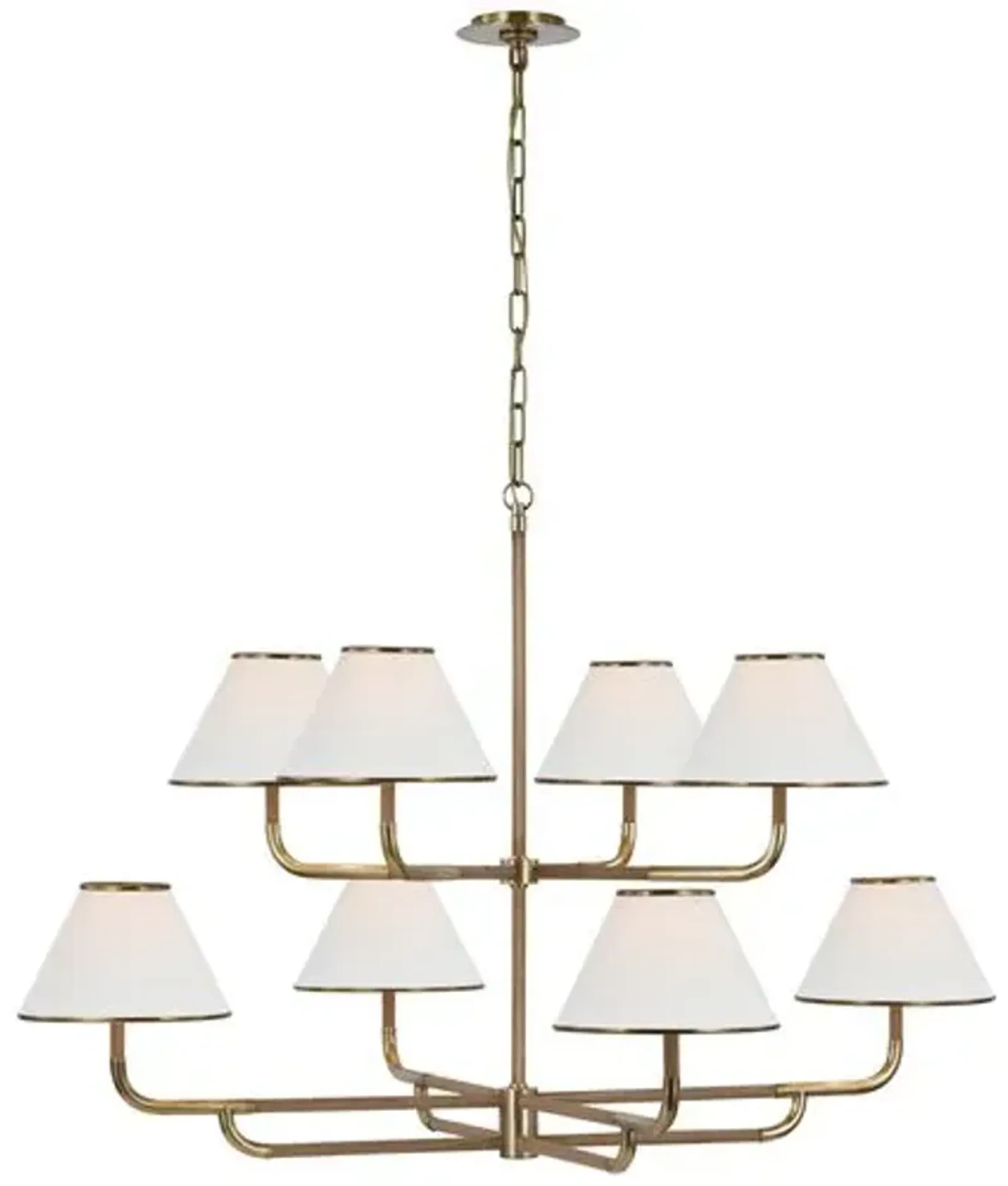 Visual Comfort - Rigby Grande Two-Tier Chandelier - Gold