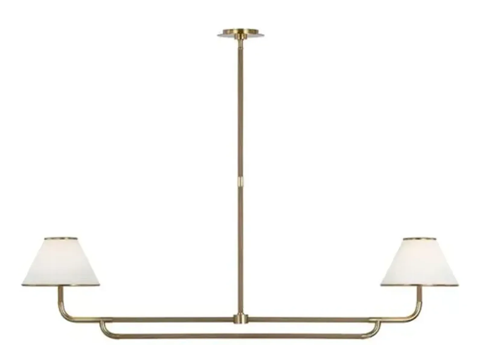 Visual Comfort - Rigby Large Linear Chandelier - Gold