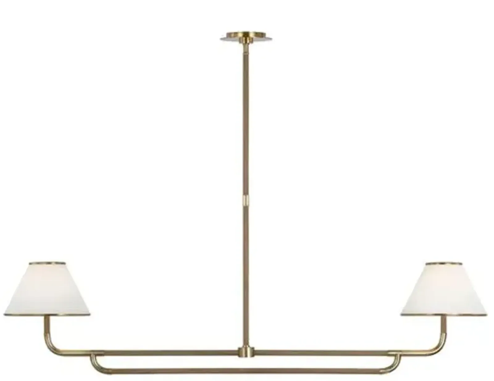 Visual Comfort - Rigby Large Linear Chandelier - Gold