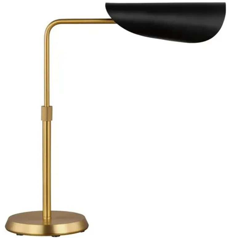 Visual Comfort - Tresa Task Table Lamp - Black